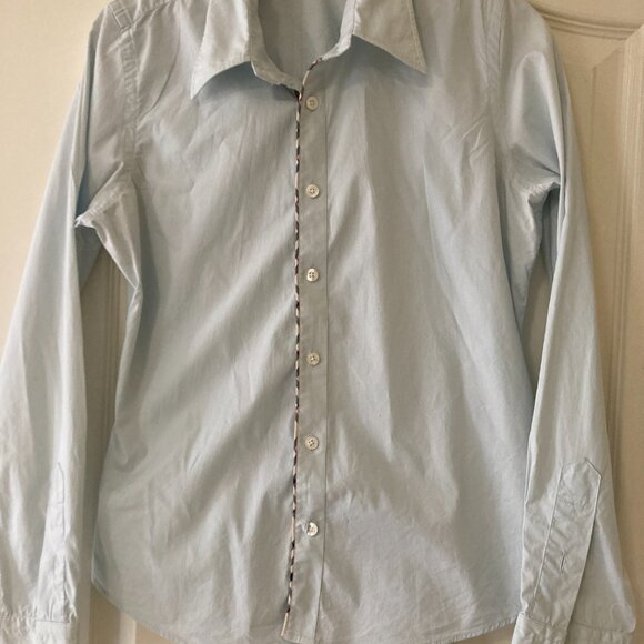 Burberry Botton Down Cotton Shirt - Picture 5 of 6